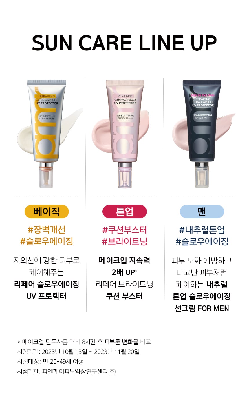 SUN CARE LINE UP